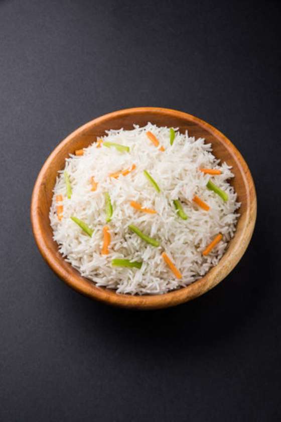 Rice with vegetables
