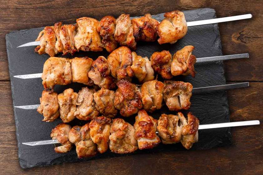 Pork skewers XXXL