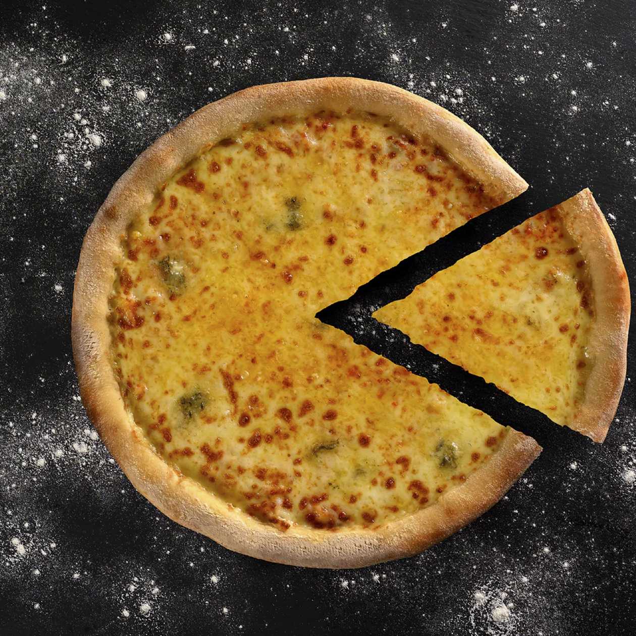 Felie pizza Quattro Formaggi