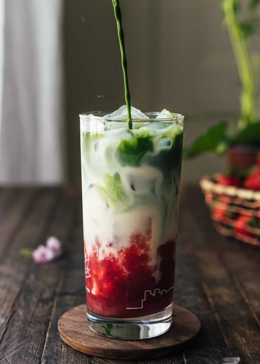 Strawberry Matcha