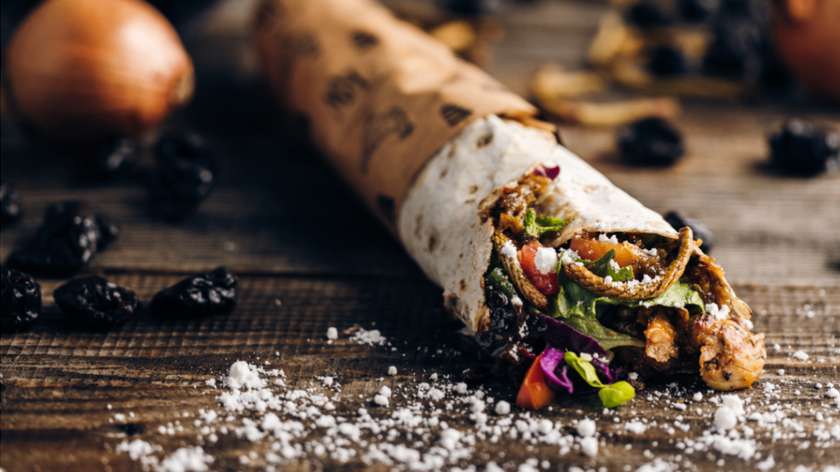 Duży lawasz „Kurlewna Śnieżka na ostro”