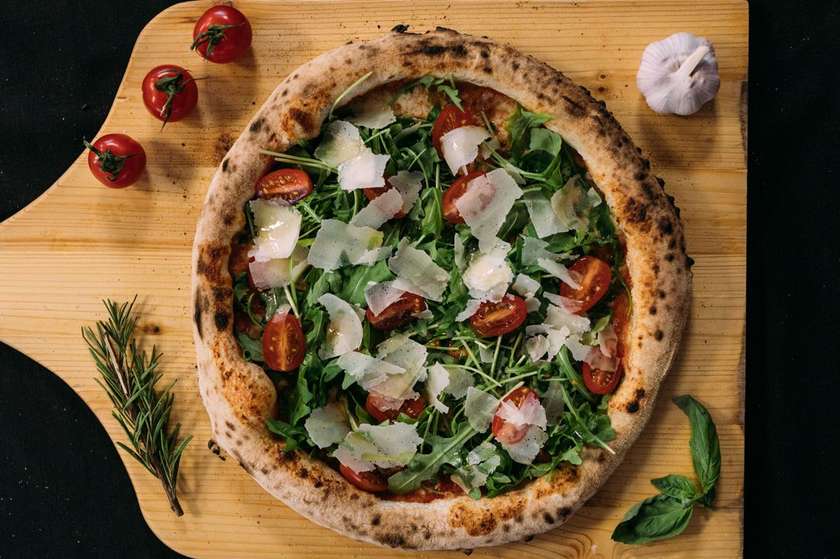 Pizza Formaggi e rucola