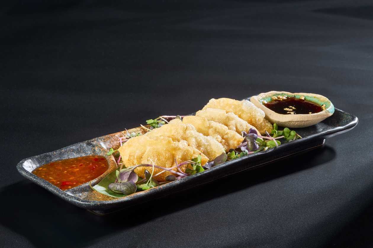 Gyoza de porc si legume prajita 130g