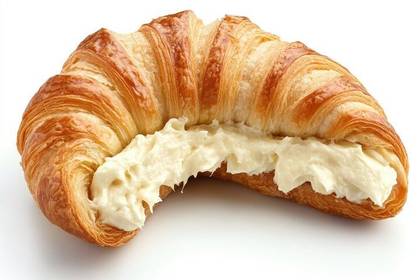 Vanilla Cream Croissant