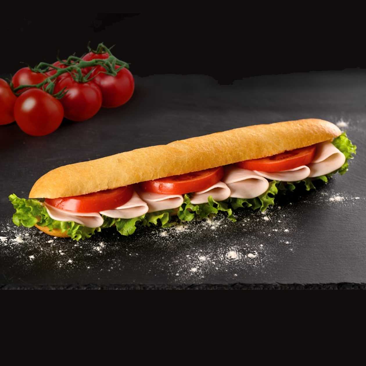 Sendviș LUCA cu șuncă curcan