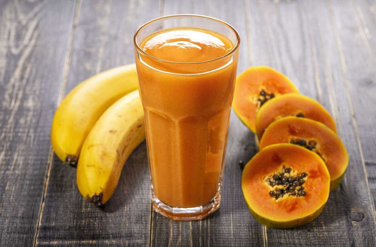 Papaya Banana Smoothie