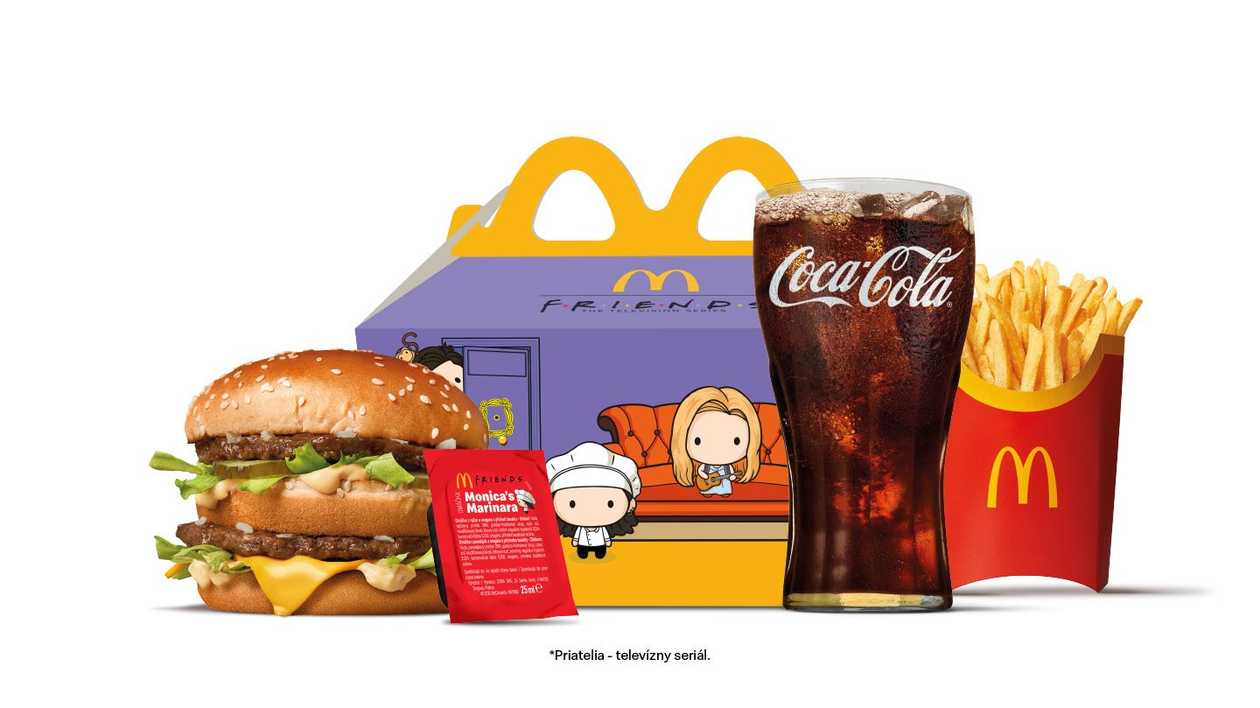 Big Mac Priatelia menu