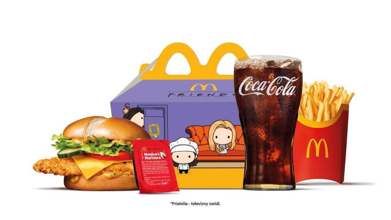 McCrispy Deluxe Priatelia menu