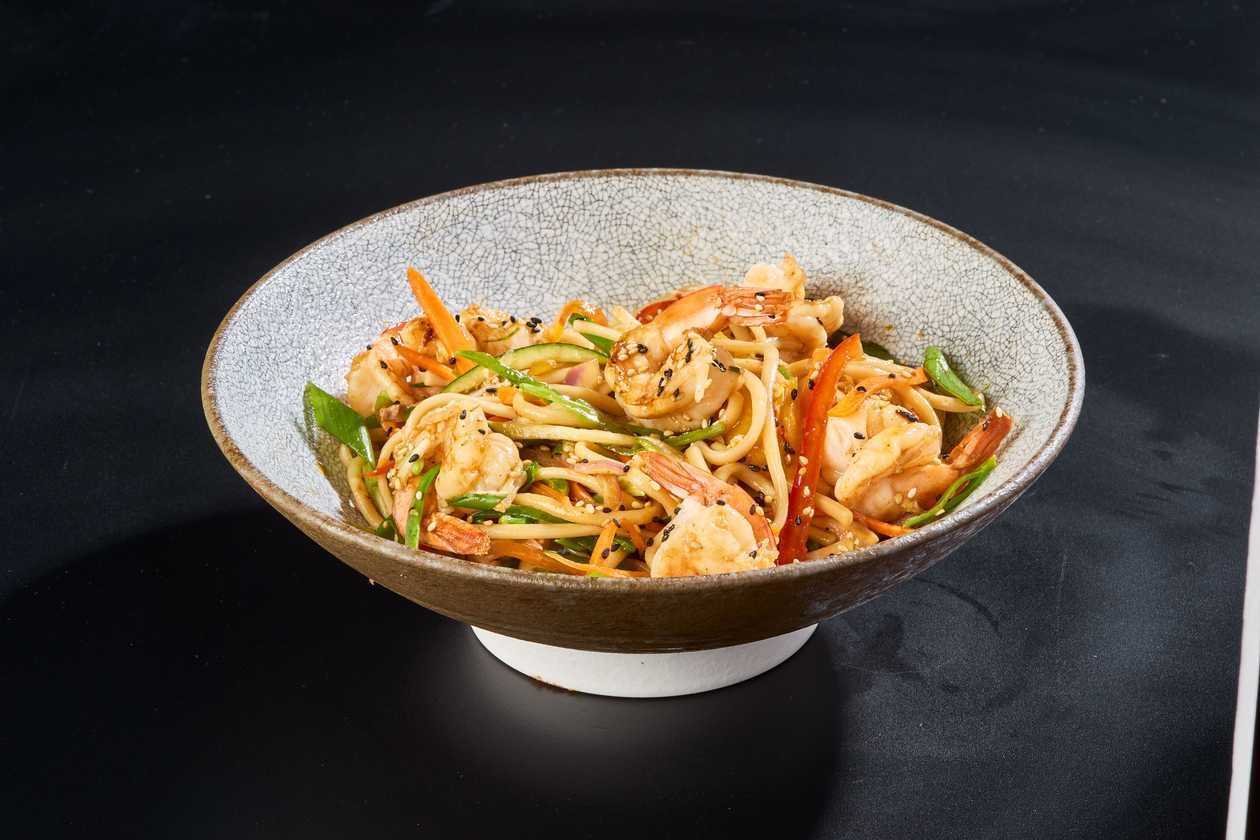 Shrimps Stir Fry Noodles