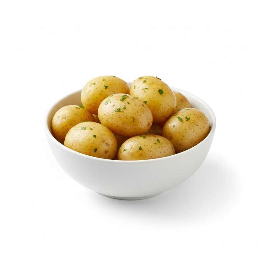 Cooked potatoes
