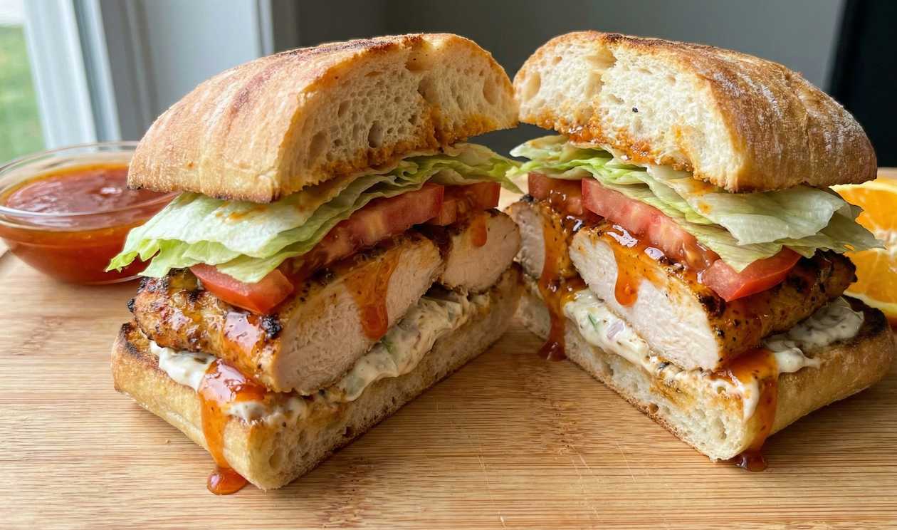 Chicken Hot & Honey Ciabatta