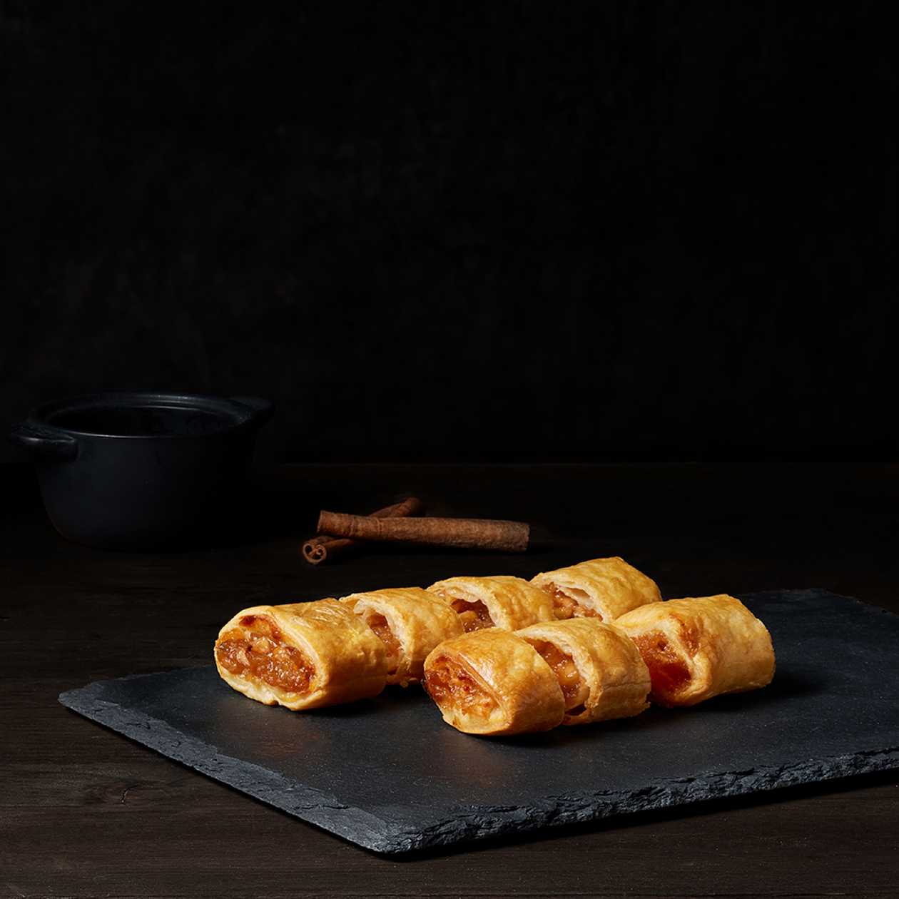 Ștrudel LUCA cu umplutură de mere cu scorțișoară