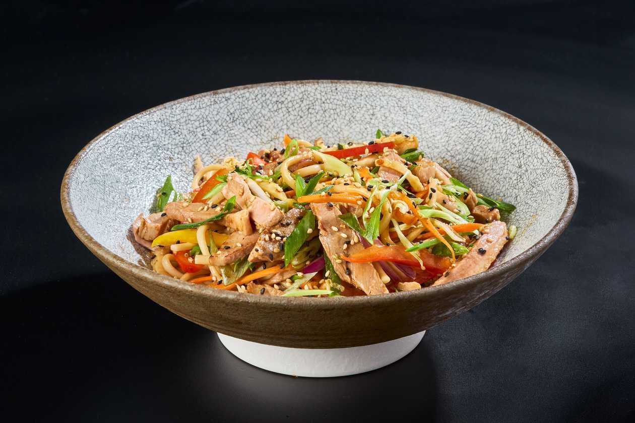 Duck Stir Fry Noodles