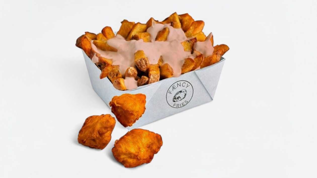 FÆNCY HRANOLKY + KUŘECÍ CHUNKS