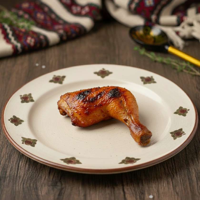 Pulpe de pui în usturoi – 170g