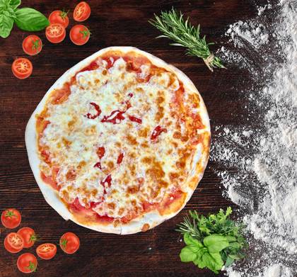 Vegan Margherita Pizza - 450 gr