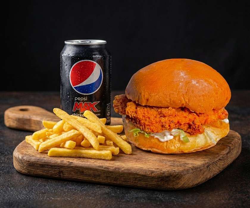 CRISPY CHICKEN BURGER