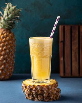 Pineapple Fruit Boba