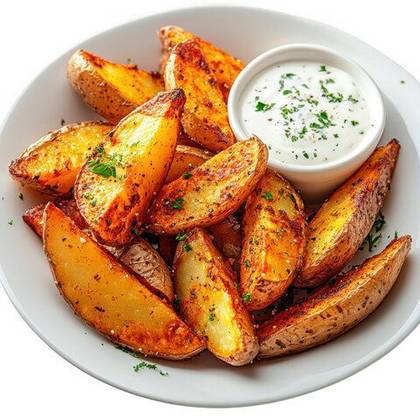 Wedges With Vendolo Sauce