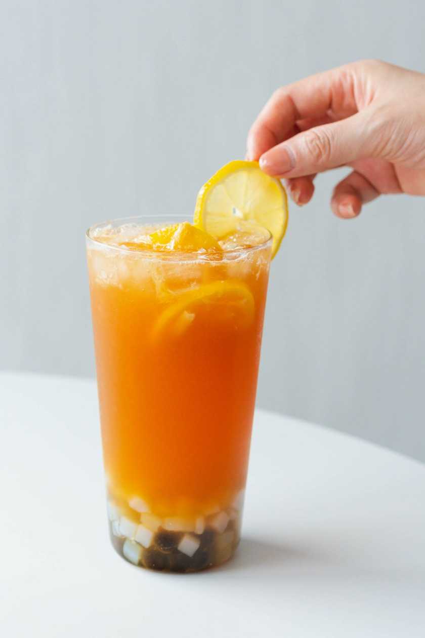 Lemon Fruit Boba