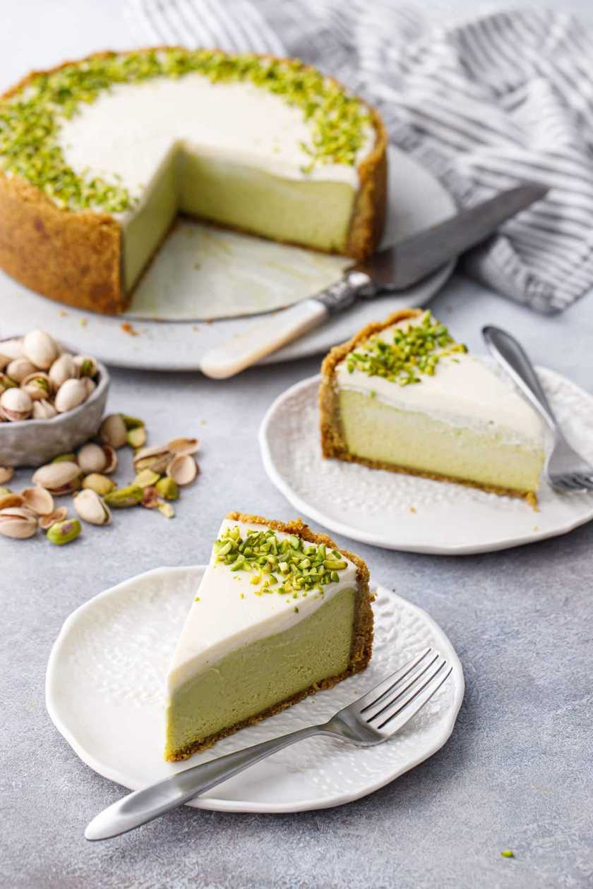 Pistachio Cheese Cake