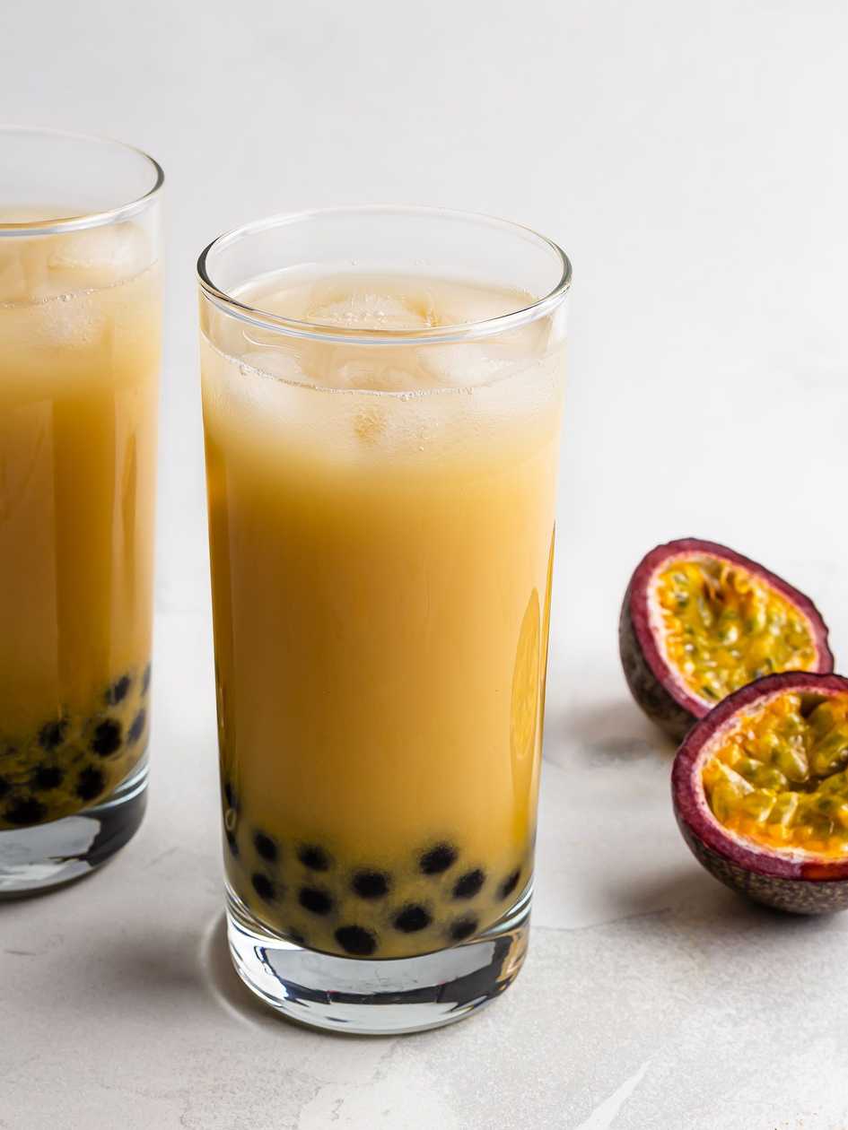 Passion Fruit Boba