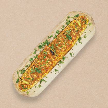 Lahmacun Fistikli / Lahmacun cu fistic