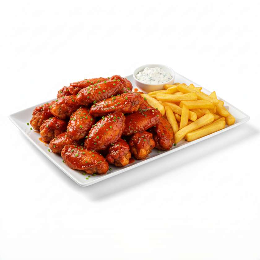 Buffalo pikantné kuracie krídla XXL