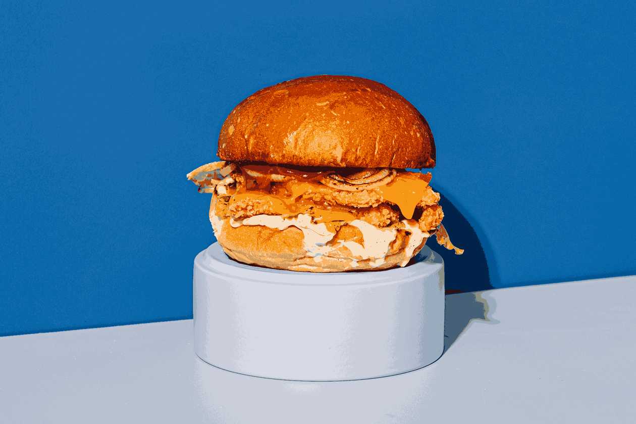 Crispy Chicken Burger 380gr