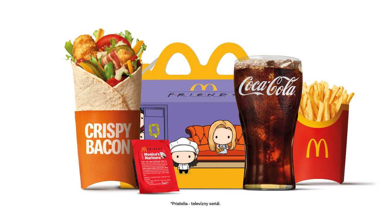 Crispy Bacon McWrap Priatelia menu