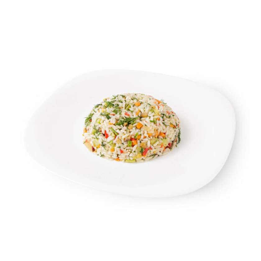 Rice with vegetables