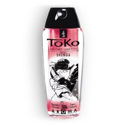 Toko Champagne and Strawberry Lubricant 165ml