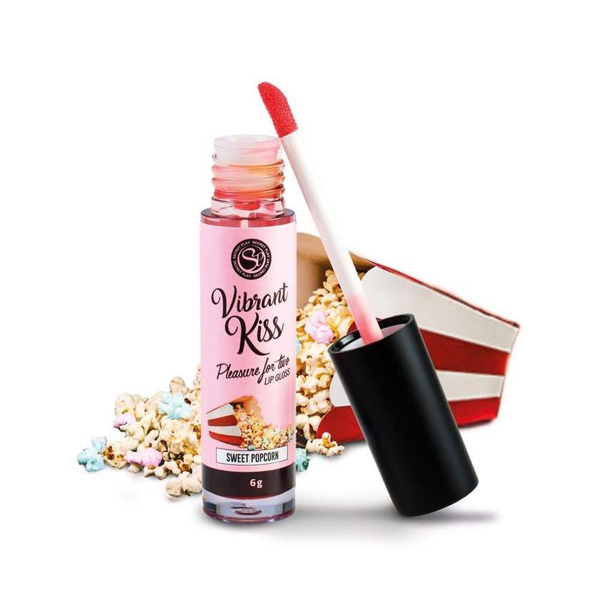 Vibrant Kiss Sweet Popcorn Lip Gloss