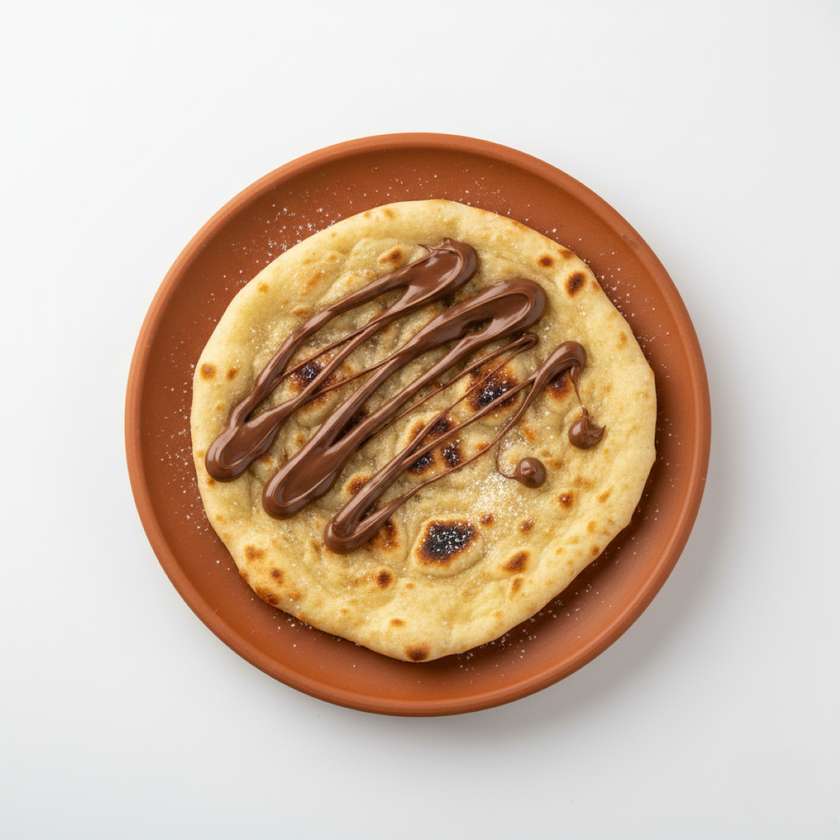 Naan with Nutella