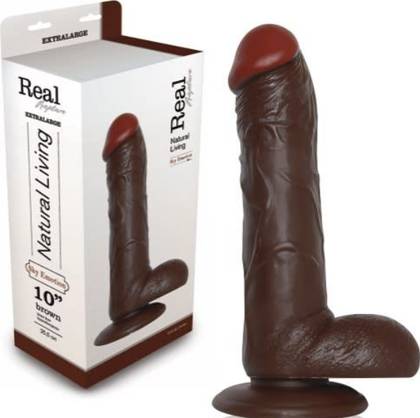 Real Rapture Sky Emotion Realistic Dildo 10'' Black
