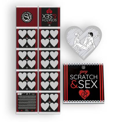 Secret Play Scratch & Sex Gay Scratch Card