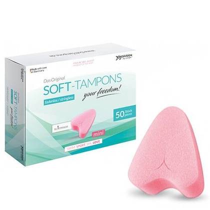 Box of 50 Soft-tampons Mini