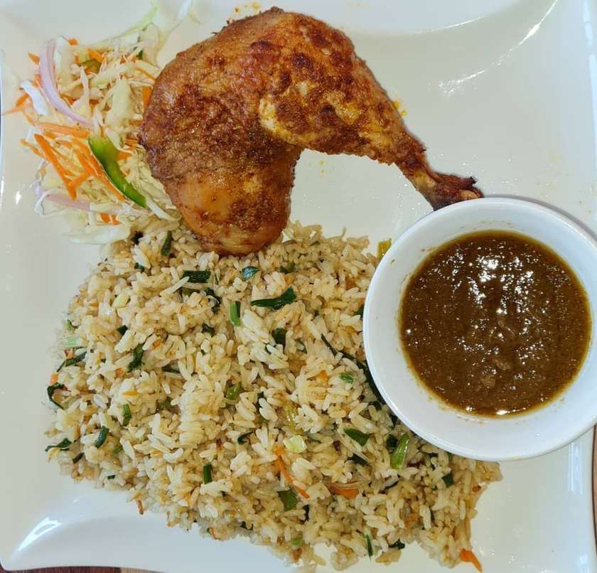 Fried Rice & Grilled Chicken