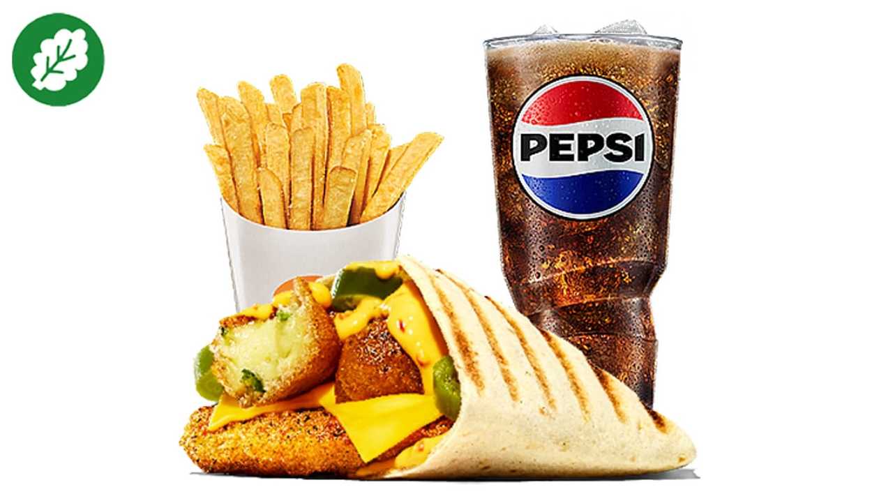 Plant-Based Chili Cheese Tortilla Meal