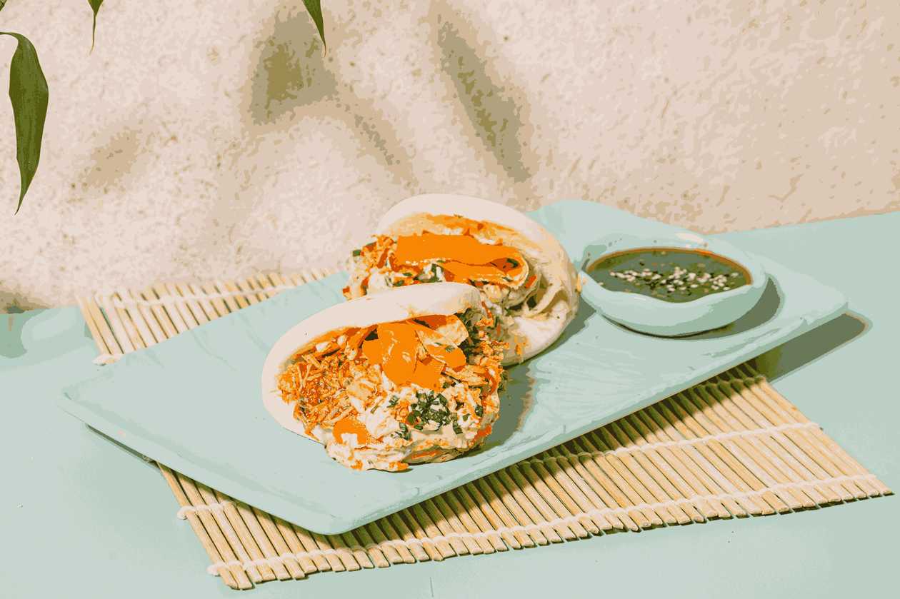 Bao Buns Pulled Pork 320/50gr