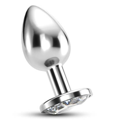 Medium Transparent Bijou Jewel Anal Plug