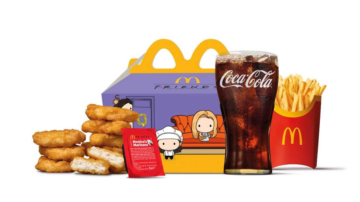 Chicken McNuggets 9 ks Friends meal