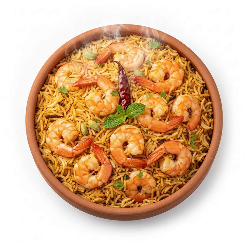 Shrimp Biryani