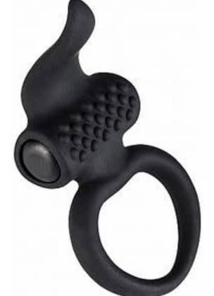 Adrien Lastic Lingus Vibrating Ring Black