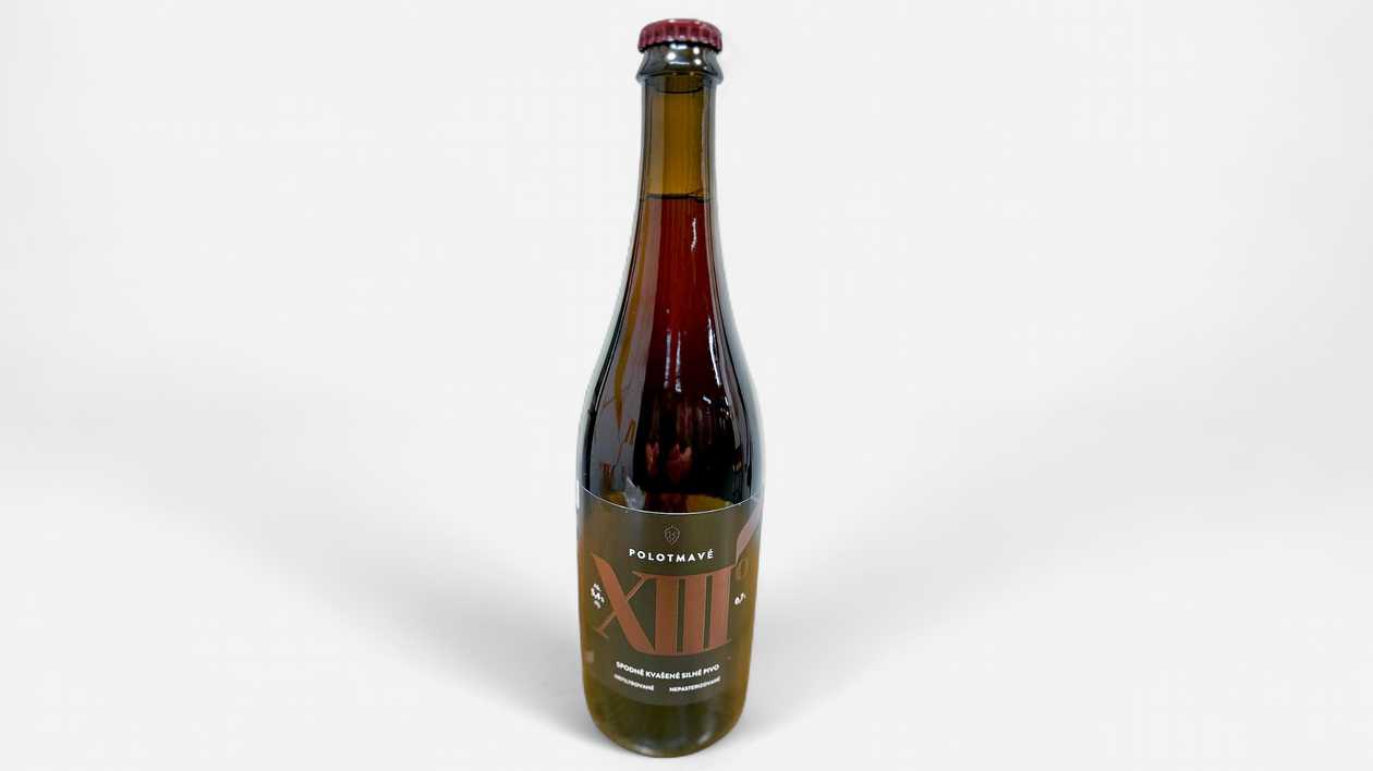 ŘÍMSKÁ Xlll°  - polotmavý ležák