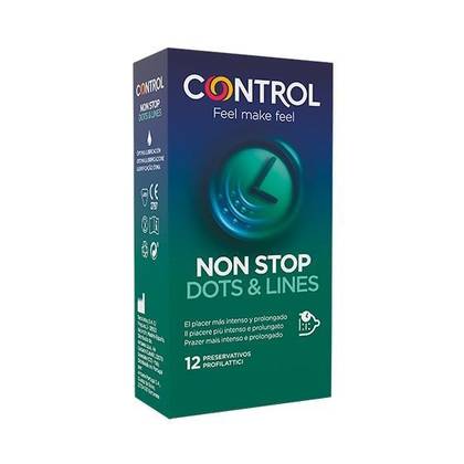 Control Non Stop Condoms with Retardant Box of 12