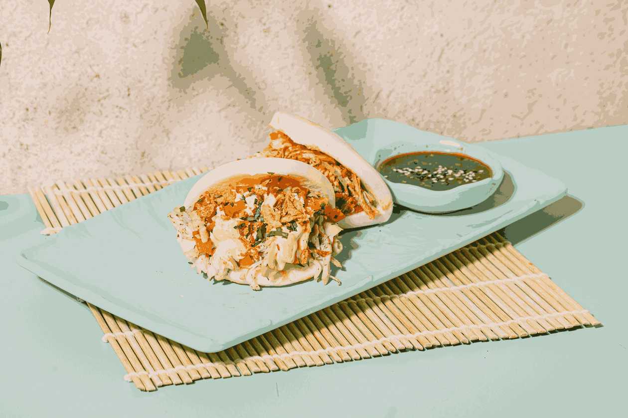 Bao Buns Pulled Chicken 320/50gr