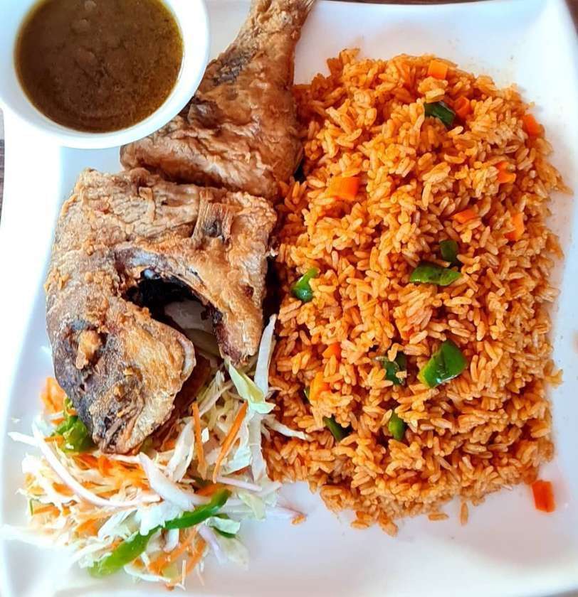 Jollof Rice & Fish