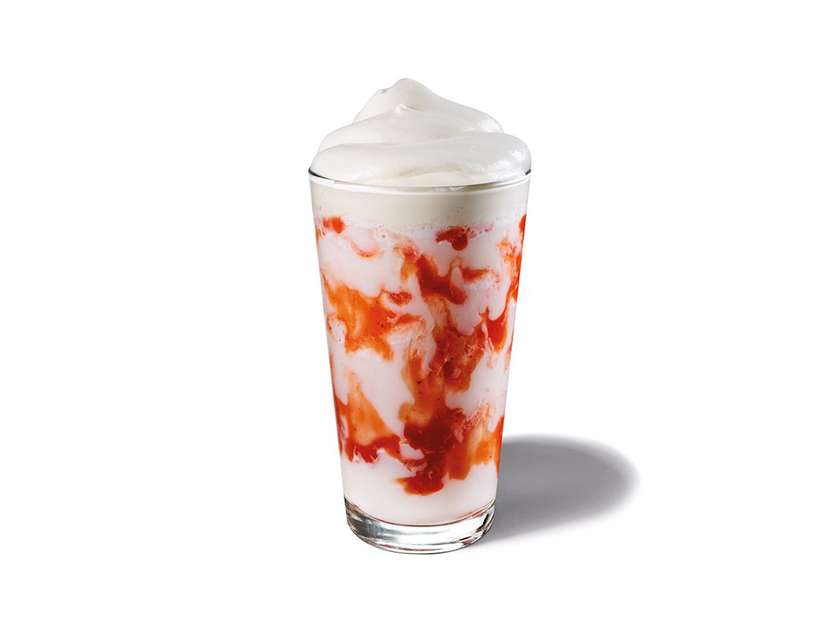 Strawberries and Cream Frappuccino