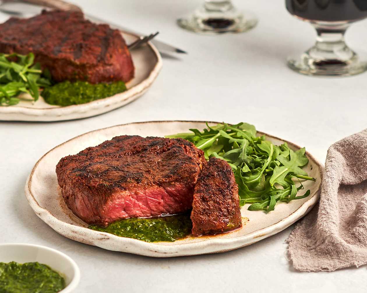 Grilled Beef Steak Fillet